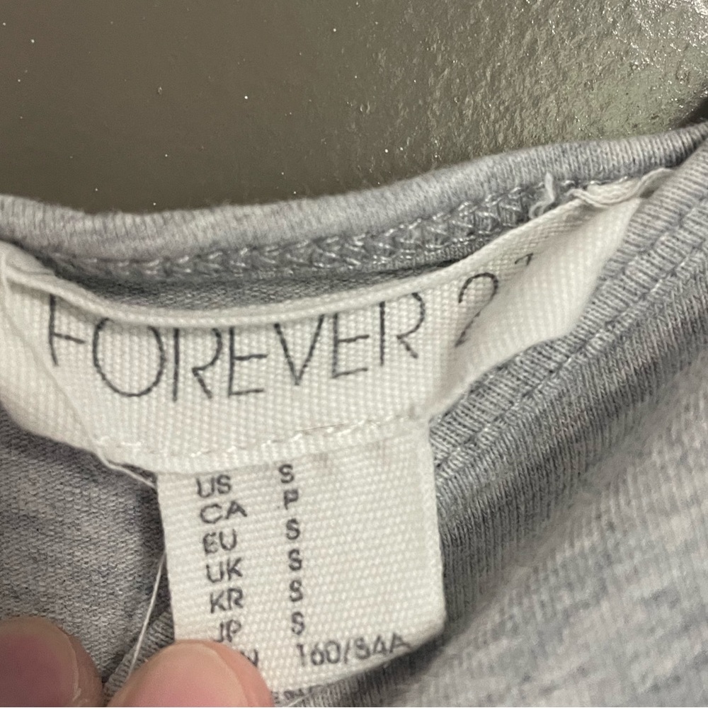 Gray Camisole Tank Top - size small - Picture 3 of 3
